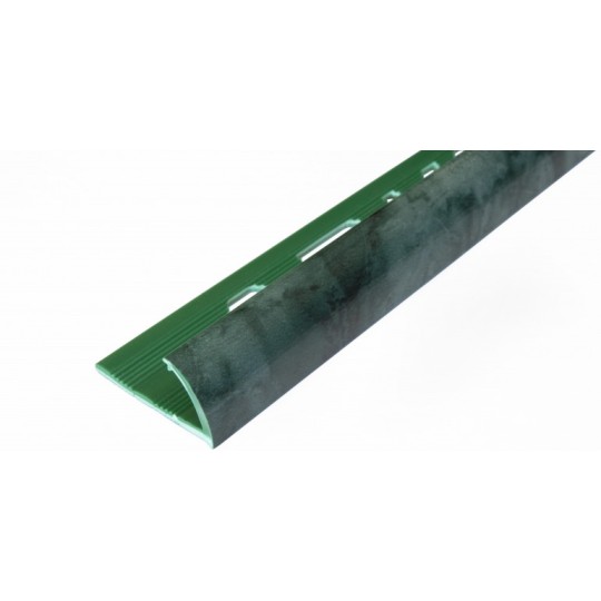 Профиль ОМиС наружный для плитки 9 мм (мрамор салатовый) (997634)/(68-2м)