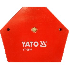 Струбцина магнітна YATO для зварки 111х136х24 мм, 34 кг (YT-0867)