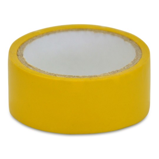 Изолента ПВХ желтая 19мм*10м (10-707)