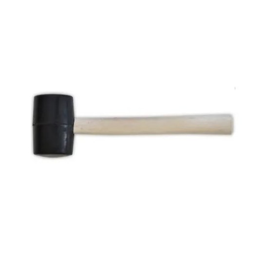 Киянка резиновая 1250г, 85 мм, деревянная ручка (39-003)