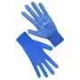 Перчатки рабочие синтетические синие (серые) с ПВХ точкой (69057)(69054)