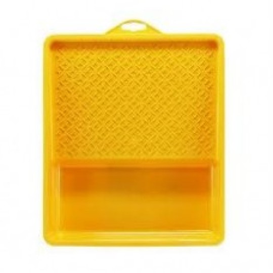 Ванночка малярная, пластиковая, 4"HARDY 35x26см желтая (0146-323526K)