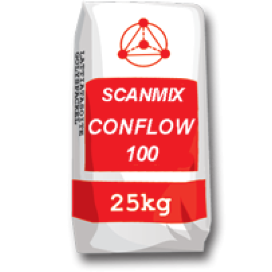Смесь выравнивающая 100 SCANMIX CONFLOW 100 (25кг)