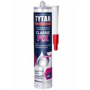 Клей TYTAN багатоцільовий каучуковий Classic FIX (безбарвний)