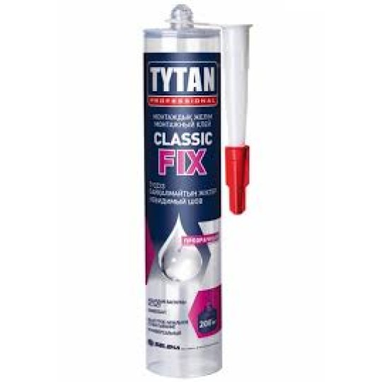 Клей TYTAN многоцелевой каучуковый Classic FIX (бесцветный)