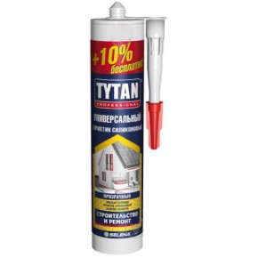 Tytan Professional універсальний силікон EXTRA 10% 310 мл безколірний 320 г