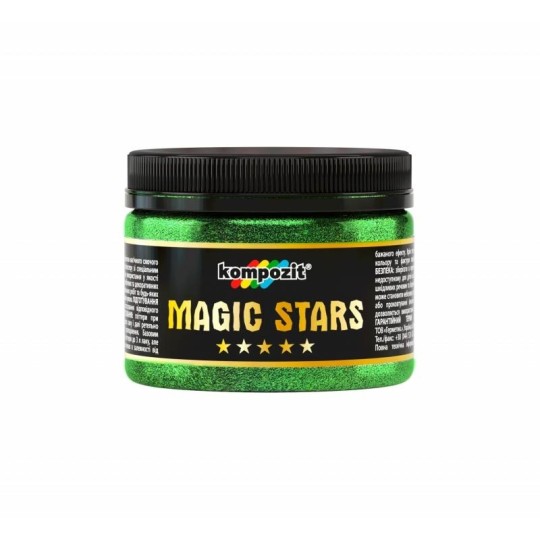 Глиттер Kompozit MAGIC STARS изумруд 60 г