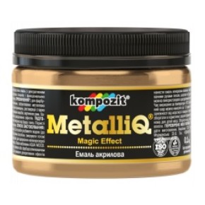 Эмаль акриловая Kompozit METALLIQ бронза 0.1 кг