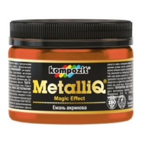 Емаль акрилова Kompozit METALLIQ мідь 0.1 кг