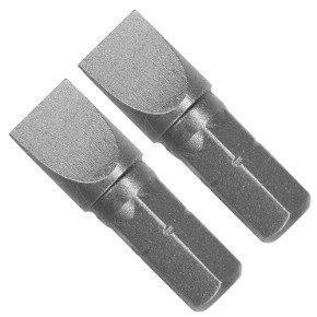 Насадка викруткова YATO : шліц SL8 x 25 мм, HEX 1/4", AISI S2, 2 шт(YT-77894)