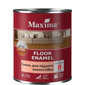 Эмаль алкидная Maxima ПФ-266 красно-коричневая Maxima 0.7 кг