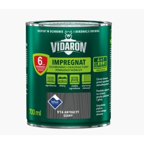 Защита VIDARON IMPREGNAT серый антрацит матовый V16 700 мл (34480)