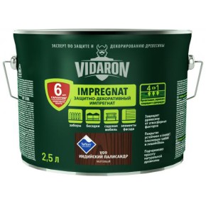Защита VIDARON IMPREGNAT индийский палисандр V09 2,5 л (27408)