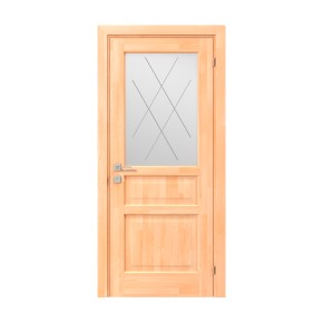Полотно дверное Woodmix Praktic полустекло 600/2000/36 (WPS0 XXX 600/2000/36 S5 XXX)