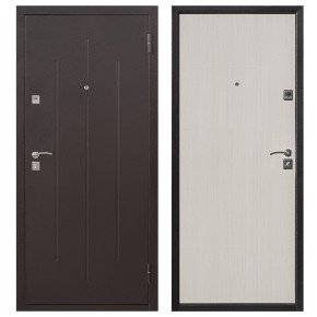 Дверь металлическая Стройгост 7-2 Белый клен (960L)