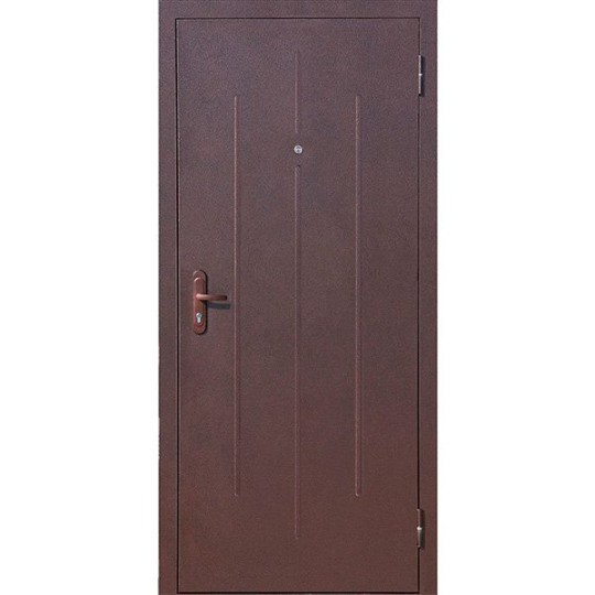 Двері мет. Стройгост. 5-1 Метал/Метал (860Rх2060)