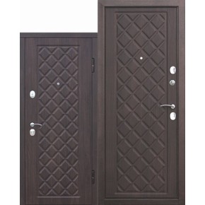 Дверь металлическая Kamelot Винорит Вишня темная (860L)