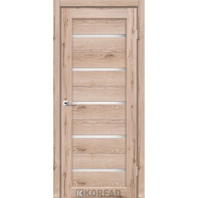Дверное полотно PORTO (PR-02, 600х2000, Дуб тобакко)