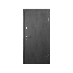 Двері Qdoors Еталон Стела 950 праві бетон темний