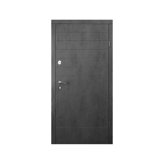 Двері Qdoors Еталон Стела 950 праві бетон темний