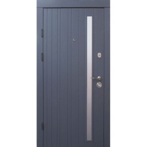 Двері Qdoors Преміум Kale Браш-Al 850 праві дуб графіт / какао текстура