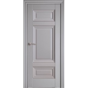 Дверное полотно Премиум "Шарм" 800 серая пастель глухое ml2 (154809)