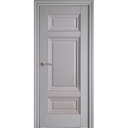 Дверное полотно Премиум "Шарм" 800 серая пастель глухое ml2 (154809)