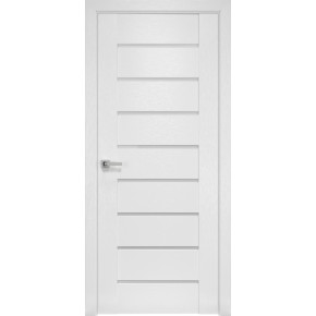 Дверне полотно Шовк "Парма" 700 х-білий + скло (157362)