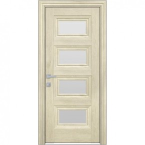 Дверное полотно ЭкоВуд "Тесса" 800 гималайский орех + стекло (137031)