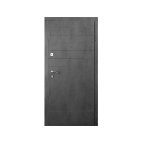 Дверь Qdoors Эталон Стела 950 левая бетон темный