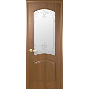 Дверное полотно Новый стиль Антре 70 см Золотая ольха + Р3 (2150) (67997)