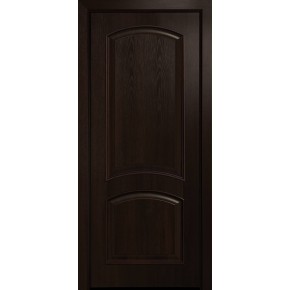 Дверное полотно ПВХ Делюкс "Антре" 800 каштан глухое (2150) (68393)
