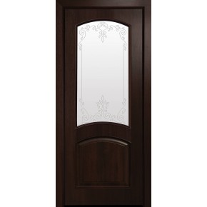 Дверное полотно Новый стиль Антре 40 см Каштан + Р3 (79273)