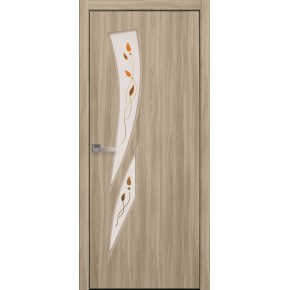 Дверне полотно ліве Новий стиль Камея 80 см Сандал + Р1 (99365)