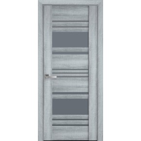 Дверное полотно Новый стиль Ницца 70 см Бук кашемир + стекло GRF (115912)