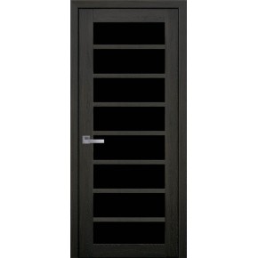 Дверное полотно Новый стиль Виола 90 см Дуб мускат + стекло BLK (123504)