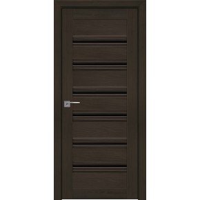 Дверное полотно Новый стиль Венеция С1 60 см Жемчужина кофейная + стекло BLK (127887)