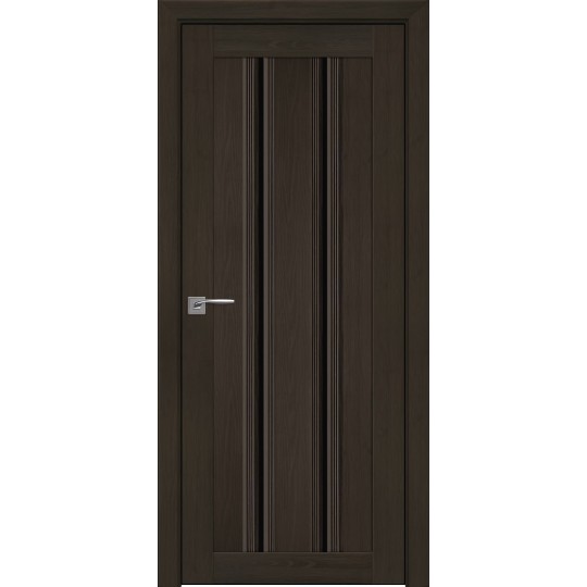 Дверное полотно Новый стиль Верона С1 70 см Жемчужина кофейная + стекло BLK (129418)