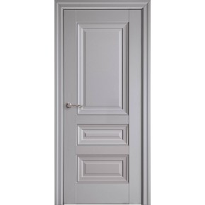 Дверное полотно Новый стиль Статус 80 см Серая пастель глухое ml2 (154807)