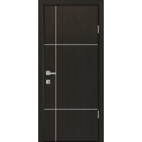 Дверне полотно Новий стиль Ніка 90 см Венге new глухе silver termopack UM (155220)