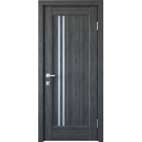 Дверное полотно Новый стиль Делла 70 см Grey new + стекло (156125)