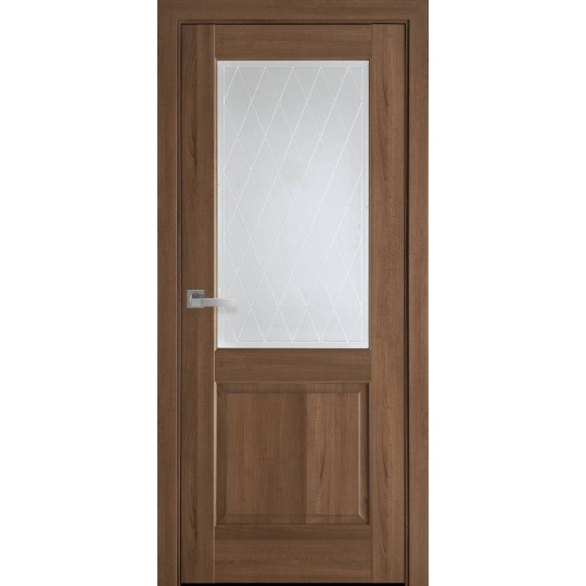 Дверное полотно Новый стиль Эпика 40 см Золотая ольха + Р2 (2100) (160875)