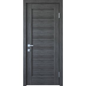 Дверное полотно Новый стиль Линнея 90 см Grey new глухое (171148)