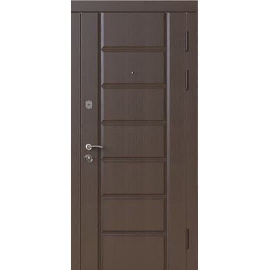 Двери Стандарт FS+, канзас, VIN венге, 860, левая