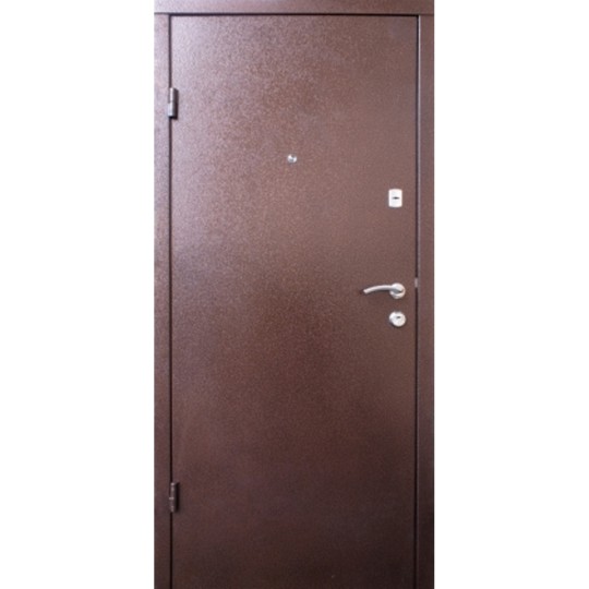 Двері Форт-М Мет/МДФ Класік 960 праві горіх темний