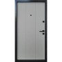 Дверь Qdoors Премиум Kale Вертикаль-Ak 850 Левые антрацит/грей софт