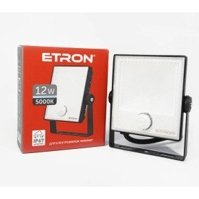 Прожектор світлодіодний ETRON Spotlight Power 1-ESP-222 12W 5000К з датчиком присутності
