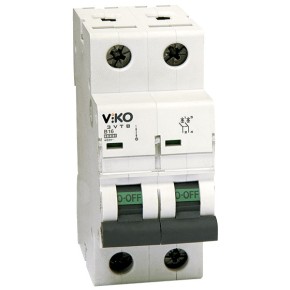 Автоматичний вимикач, 2P, хар.С, 20A, 4,5kA 4VTB-2C20 (6)