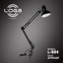 Лампа настільна з струбциною "Антрацит" L-604 (ТМ LOGA ® Light) (12)