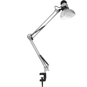 Лампа настільна з струбциною "Срібло" L-621 (ТМ LOGA ® Light) (12)